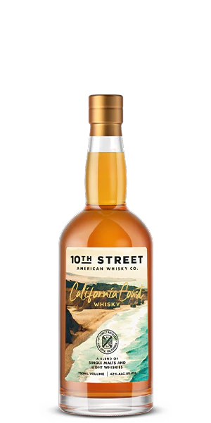 10th Street California Coast Blended American Whisky
