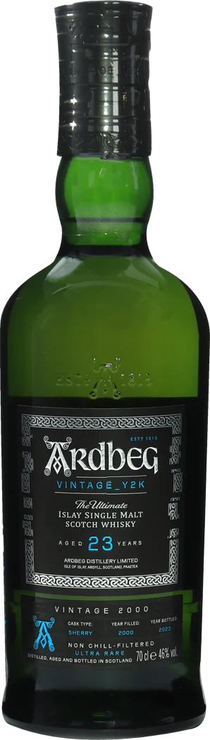 Ardbeg The Ultimate Vintage Y2K23 Year Old Single Malt Scotch Whisky (700mL)