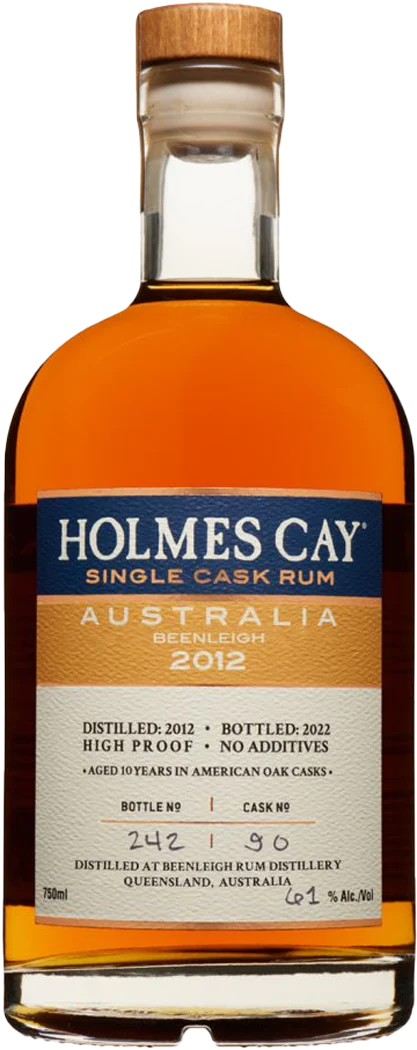 2012 Beenleigh 10 Year Old Holmes Cay Vintage Rum (700mL)