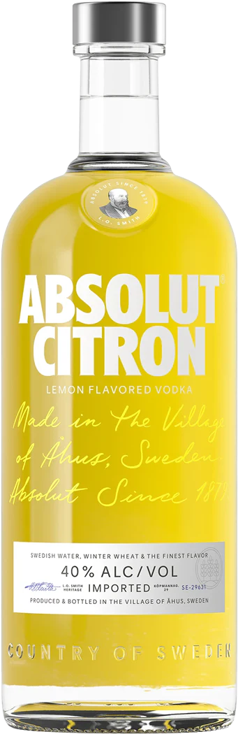 Absolut Citron Lemon Flavored Vodka (50mL)