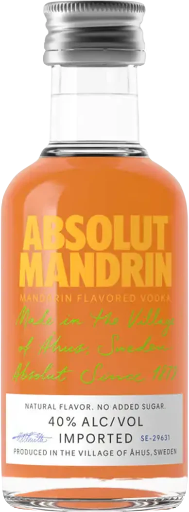 Absolut Mandrin Flavored Vodka (50mL)