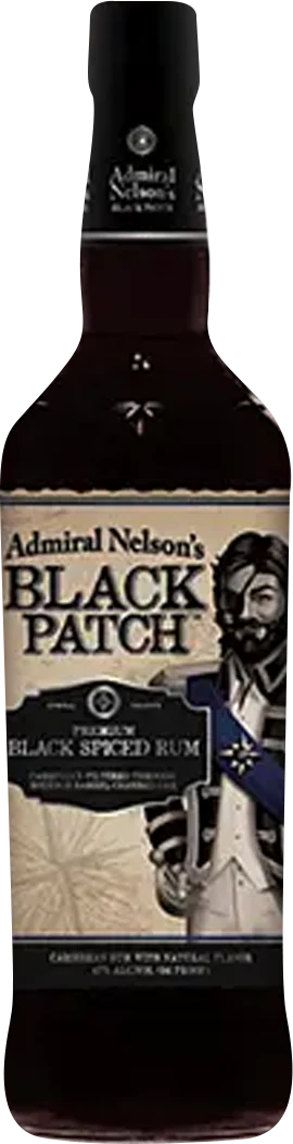 Admiral Nelson's 'Black Patch' Premium Black Spiced Rum (1.75L)