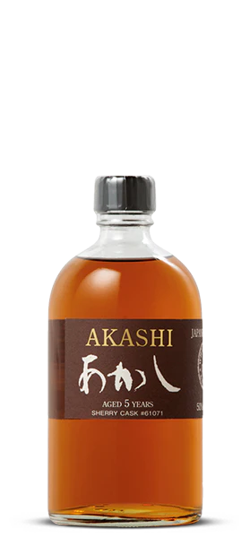 Akashi 5 Year Old Single Malt Sherry Cask Whisky
