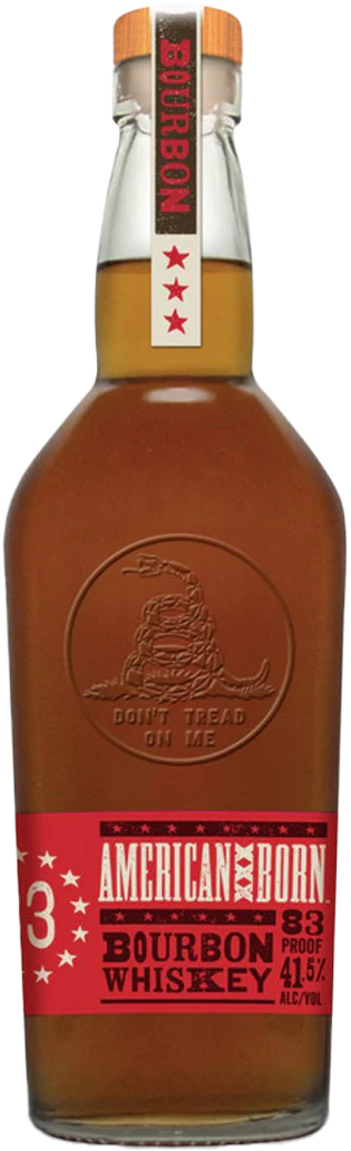 American XXX Born Bourbon Whiskey