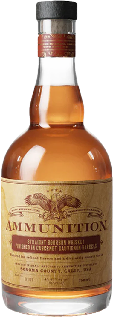 Ammunition Cabernet Sauvignon Finish Straight Bourbon Whiskey
