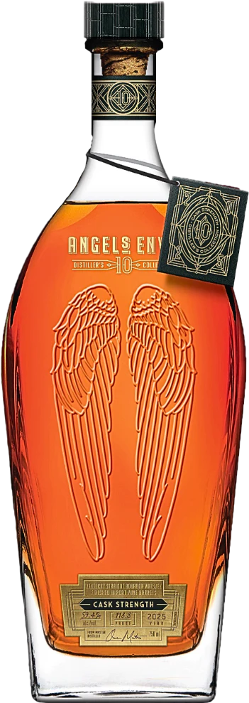 Angel's Envy Cask Strength 2025 Release Kentucky Straight Bourbon Whiskey