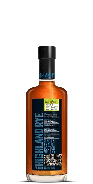 Arbikie Release 2 Highland Rye Single Grain Scotch Whisky