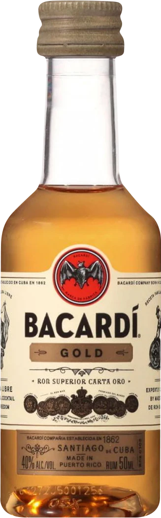 Bacardi Carta Oro Superior Gold Rum (50mL)