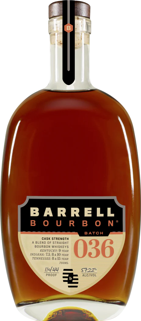 Barrell Craft Spirits Batch 036 Cask Strength Straight Bourbon Whiskey