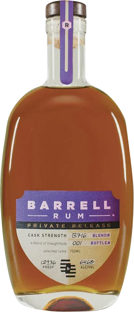 Barrell Craft Spirits Private Release Barbados Rum Cask Finish Kentucky Whiskey