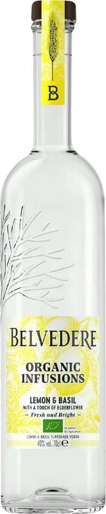 Belvedere Organic Infusions Lemon & Basil Vodka