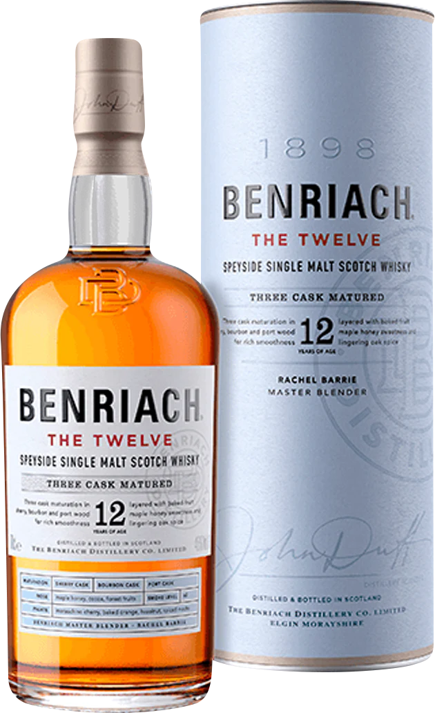 Benriach 12 Year Old The Twelve Single Malt Scotch Whisky
