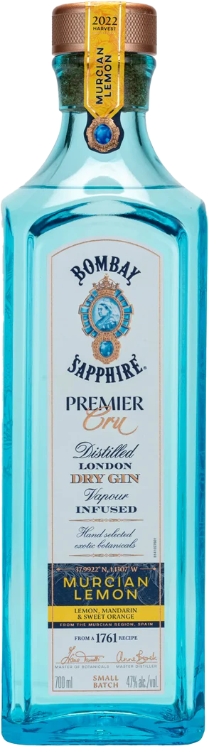 Bombay Sapphire Premier Cru Murcian Lemon London Dry Gin (700mL)