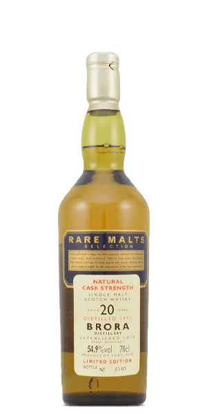 Brora 1975 20 Year Old Rare Malt (700mL)