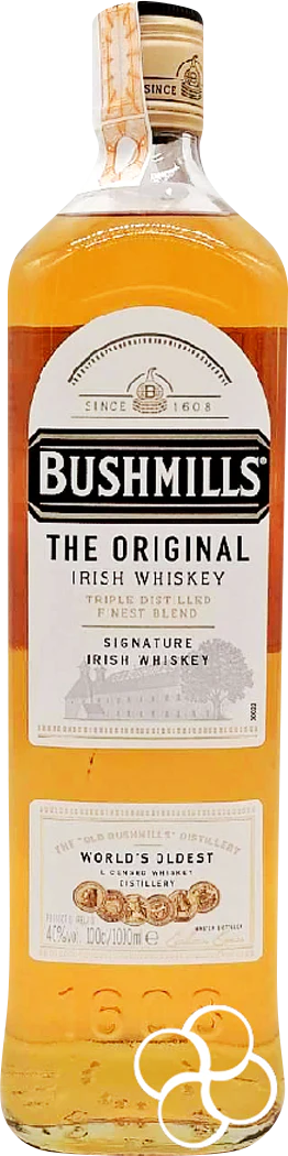 Bushmills Original Triple Distilled Smooth & Mellow Blended Irish Whiskey (375mL)