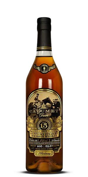 Calumet Farm 15 Year Old Single Rack Black Bourbon Whiskey