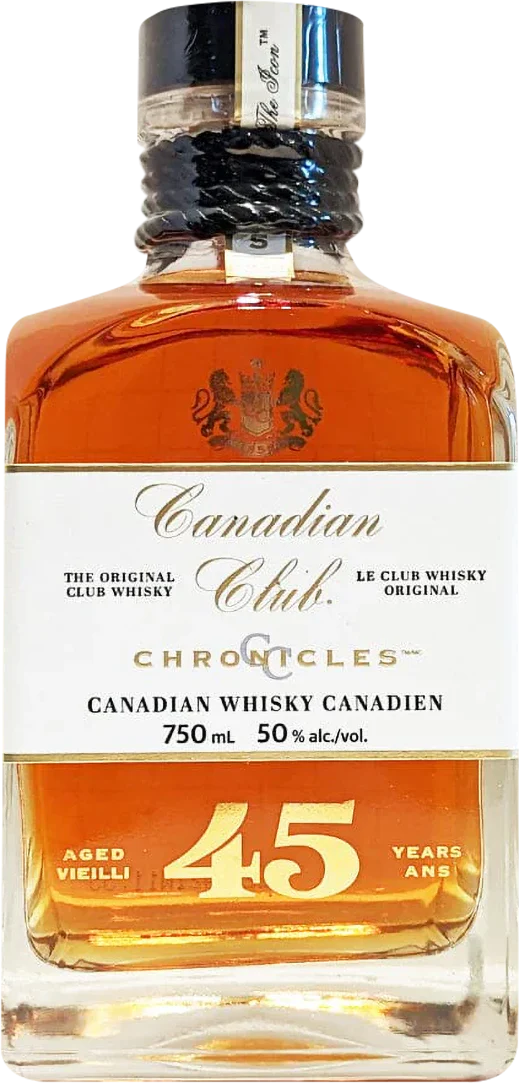 Canadian Club Chronicles 45 Year Old Whisky