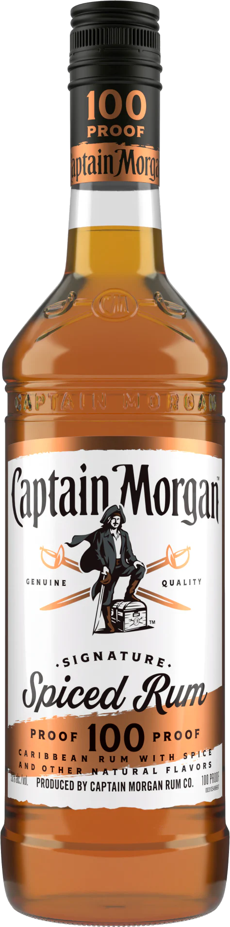Captain Morgan 100 Proof Spiced Rum