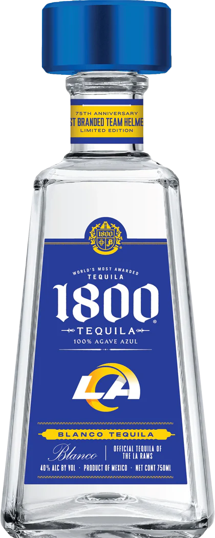 Casa Cuervo 1800 LA Rams Edition Silver - Blanco Tequila