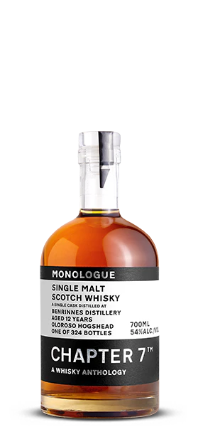 Chapter 7 Monologue 12 Year Old Benrinnes 2009 Oloroso Finish Scotch Whisky (700mL)