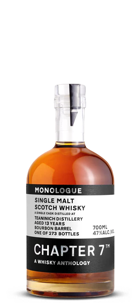 Chapter 7 Monologue 13 Year Old Teaninich 2008 Scotch Whisky (700mL)