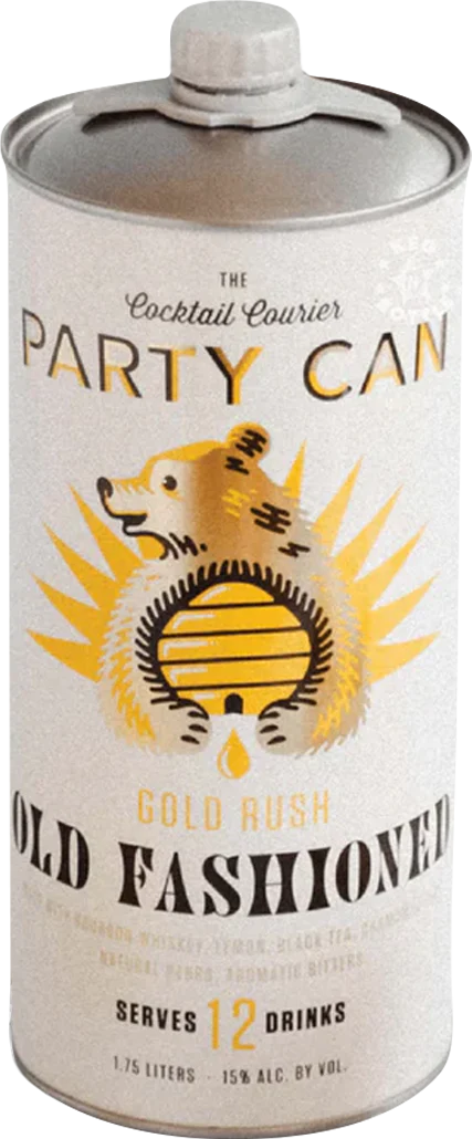 Cocktail Courier Party Can Gold Rush Old Fashioned Ready-to-Drink Cocktail (1.75L)