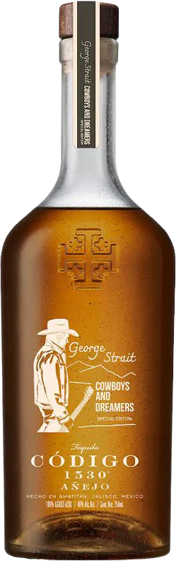 Código 1530 George Strait Cowboys and Dreamers Añejo Tequila