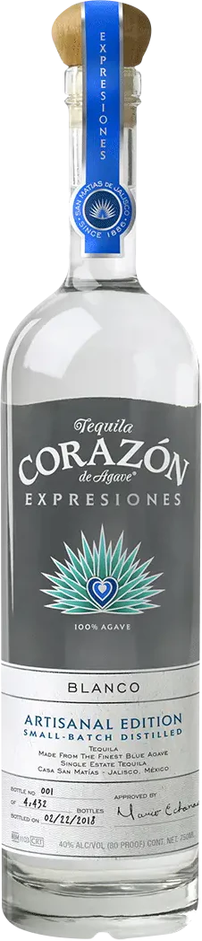 Corazon de Agave Expresiones 'Artisanal Edition' Tequila Blanco