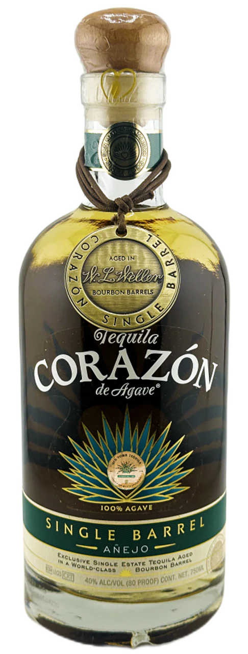 Corazon Single Barrel W.L. Weller Anejo Single Estate Tequila
