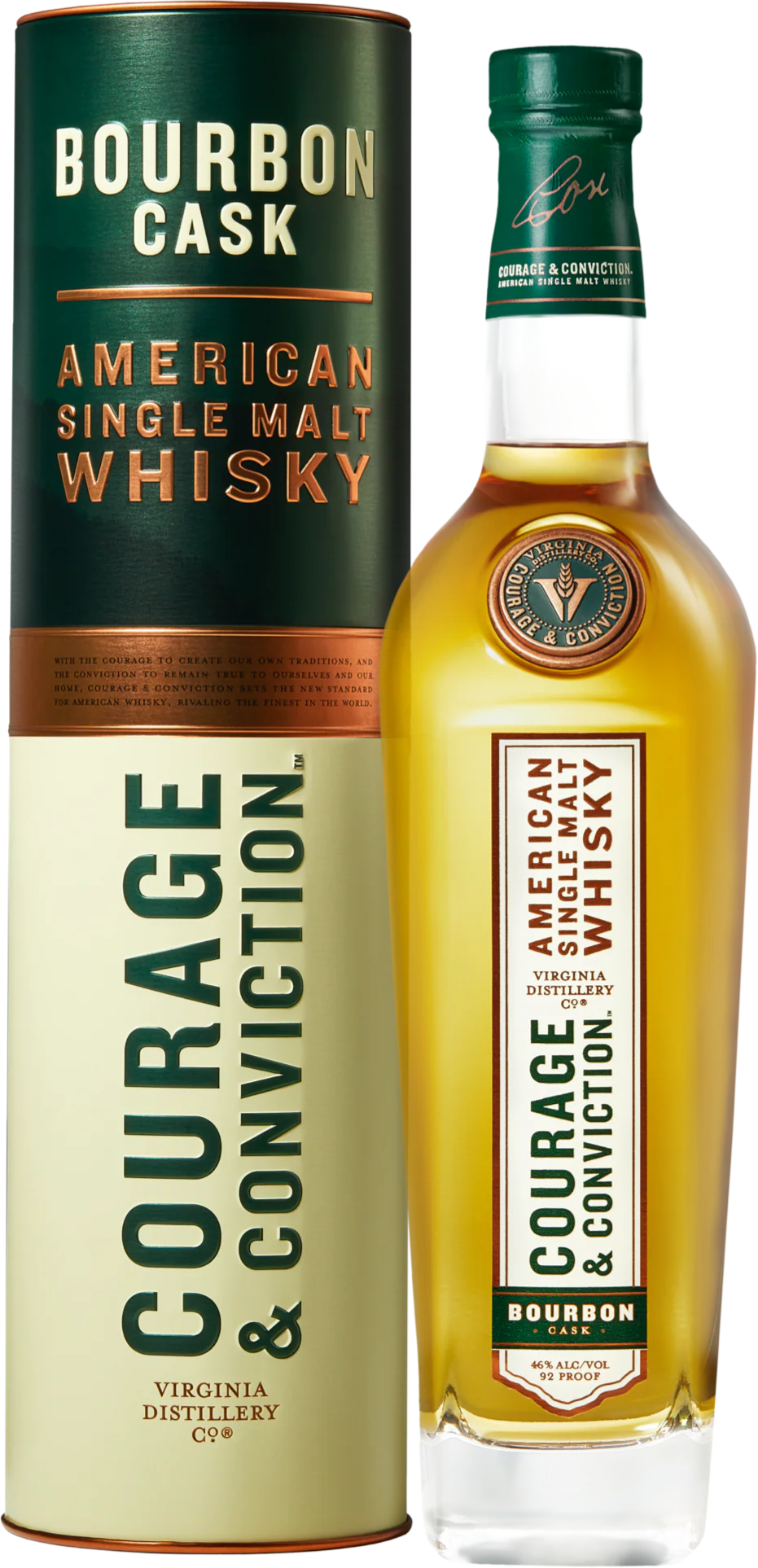 Courage & Conviction Bourbon Cask American Single Malt Whisky