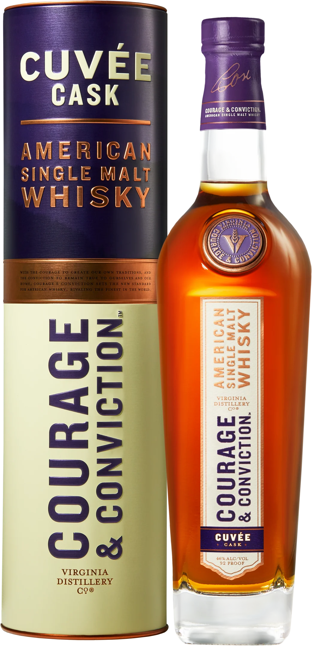 Courage & Conviction Cuvée Cask American Single Malt Whisky