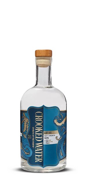 Crooked Water Abyss Navy Strength London Dry Gin