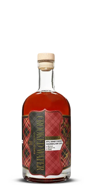 Crooked Water Minneapple Bourbon & Port Wine Casks Finish Apple Brandy