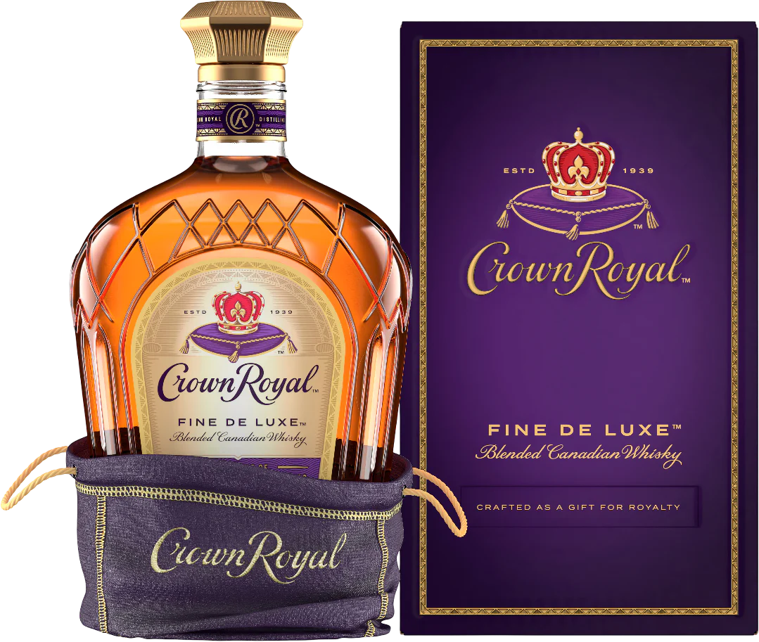 Crown Royal Fine De Luxe Blended Canadian Whisky (1L)