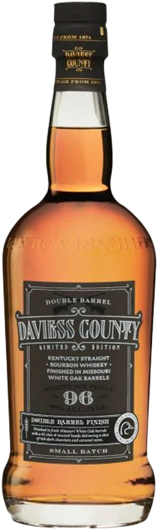 Daviess County Double Barrel Finish Kentucky Straight Bourbon Whiskey