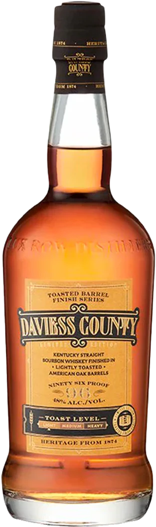 Daviess County Lightly Toasted Barrel Finished Kentucky Straight Bourbon Whiskey