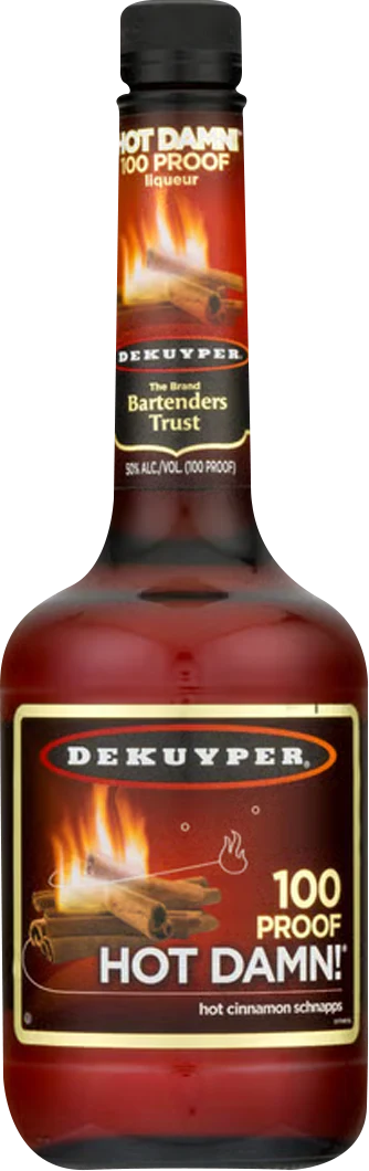 De Kuyper 'Hot Damn 100' Cinnamon Schnapps