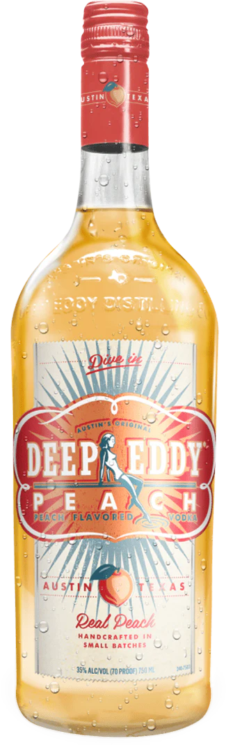 Deep Eddy Peach Flavoured Vodka