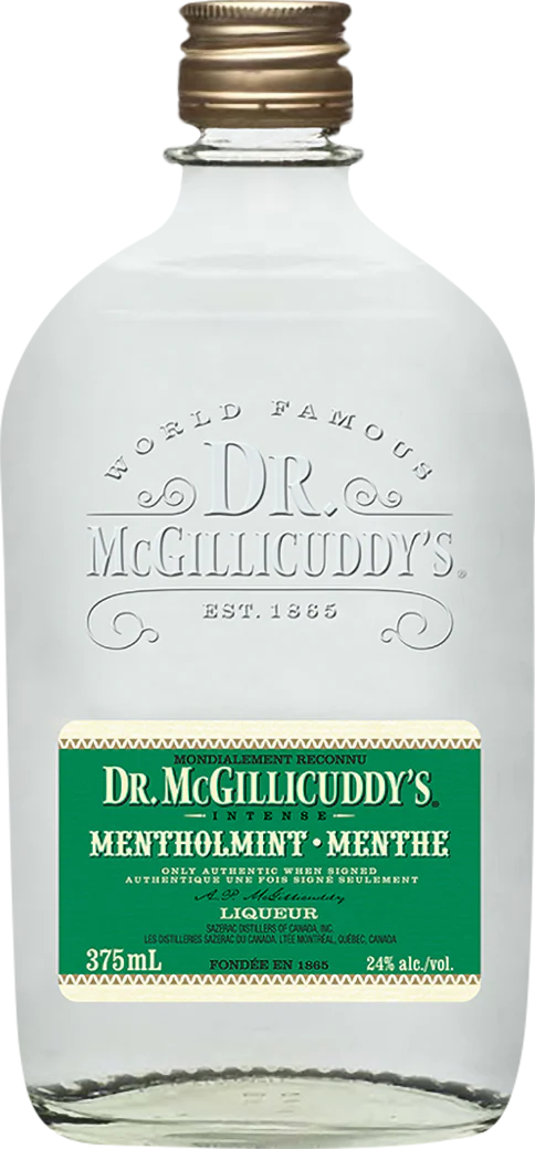 Dr. McGillicuddy's Intense Mentholmint Schnapps Liqueur (375mL)