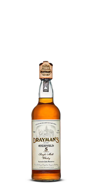 Drayman's Highveld South African 5 Year Old Single Malt Whisky