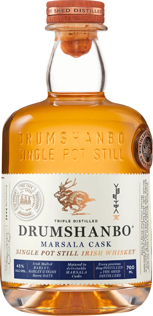Drumshanbo Marsala Cask Single Pot Still Irish Whisky (700mL)