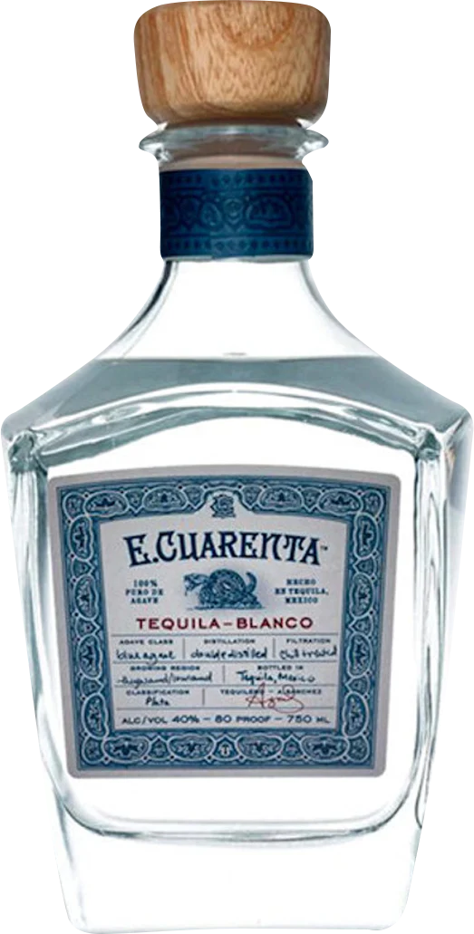 E Cuarenta Tequila Blanco