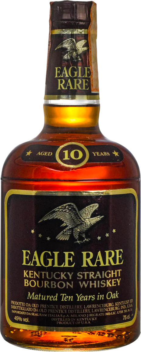 Eagle Rare 10 Years Old 1980s Kentucky Straight Bourbon Whiskey