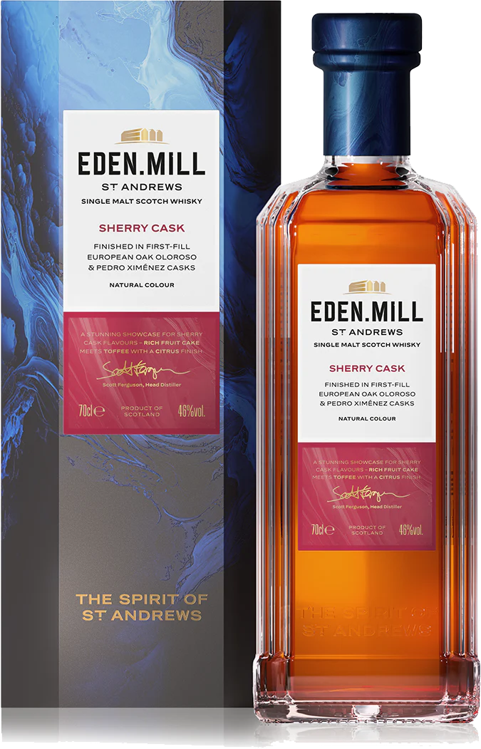 Eden Mill St Andrews Sherry Cask Single Malt Scotch Whisky (700mL)