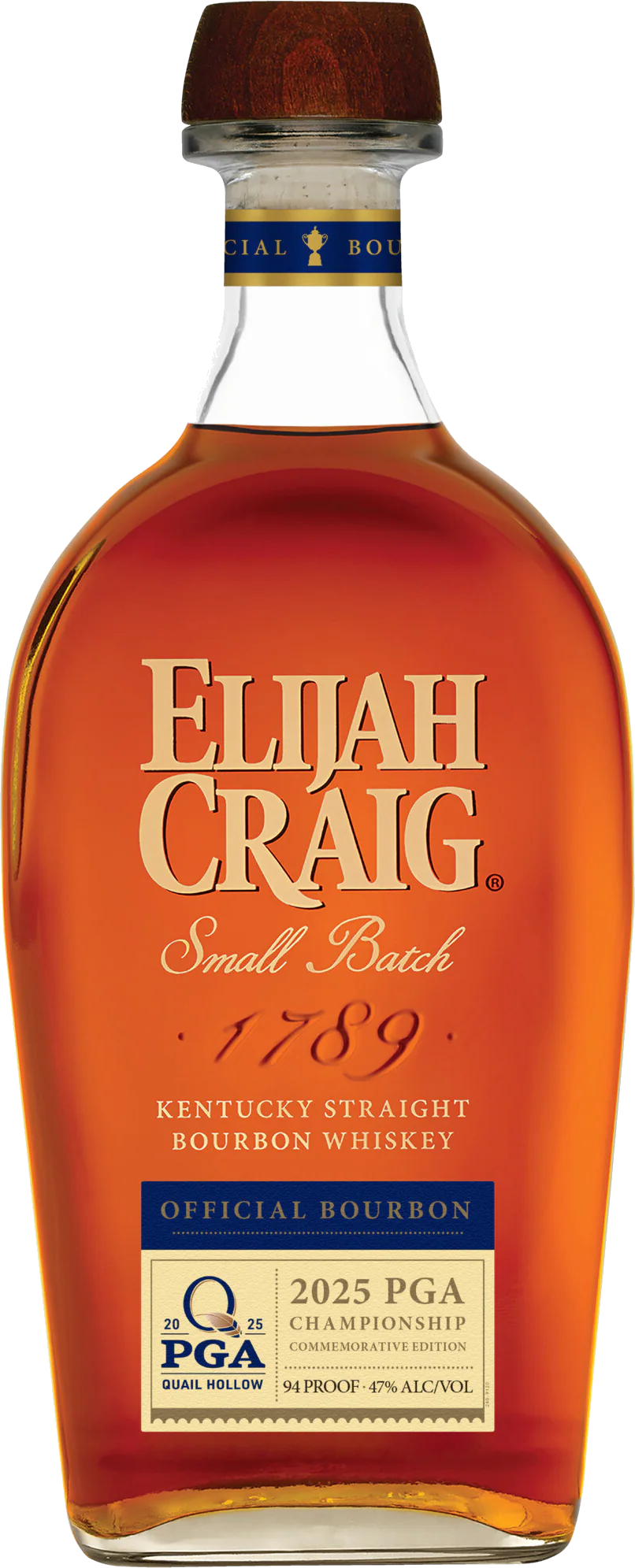 Elijah Craig Official Bourbon 2025 PGA Championship Quail Hollow Golf Club
