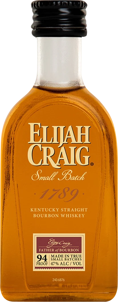 Elijah Craig Small Batch Straight Bourbon Whisky (50mL)