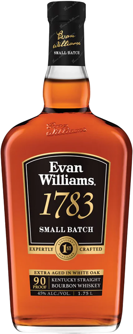 Evan Williams 1783 No. 10 Brand Kentucky Straight Bourbon Whisky (1.75L)