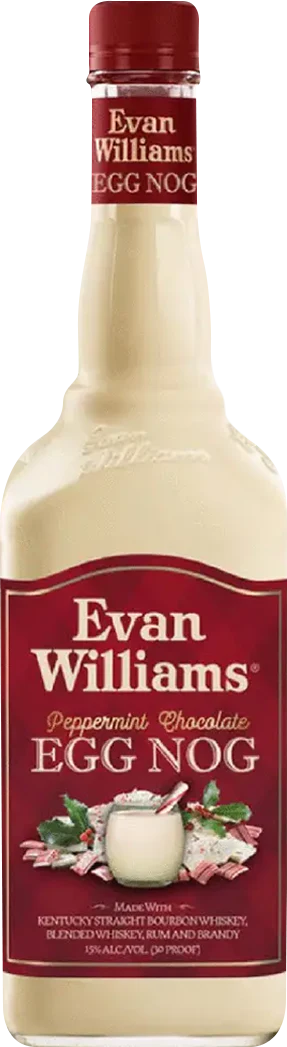 Evan Williams Peppermint Chocolate Egg Nog Liqueur