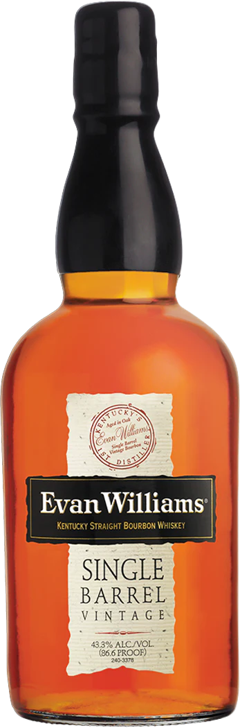 Evan Williams Single Barrel Vintage Straight Bourbon Whiskey