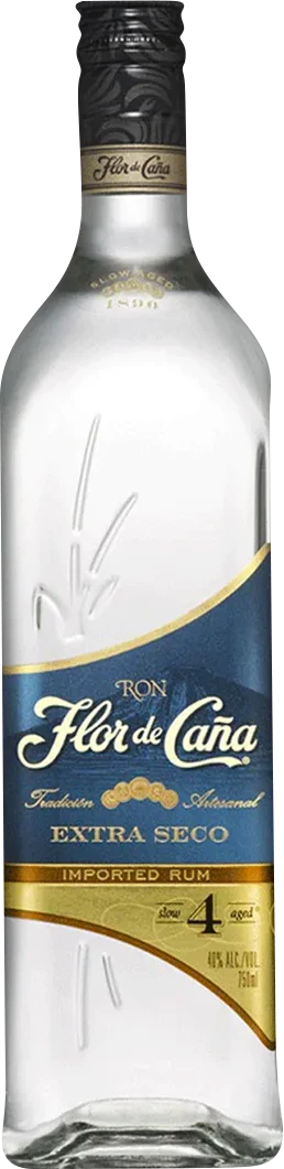 Flor de Cana Extra Dry - Seco 4 Year Old White Rum (1L)